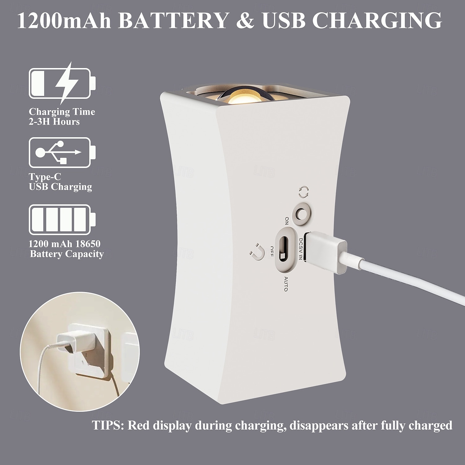 1 Pc Magnetic Charging Induction Wireless Wall Light Non drilling Three color Dimming Intelligent Human Sensing Room Bathroom Corridor Staircase Lighting Type-C Charging 2026 - $17.99 –P3