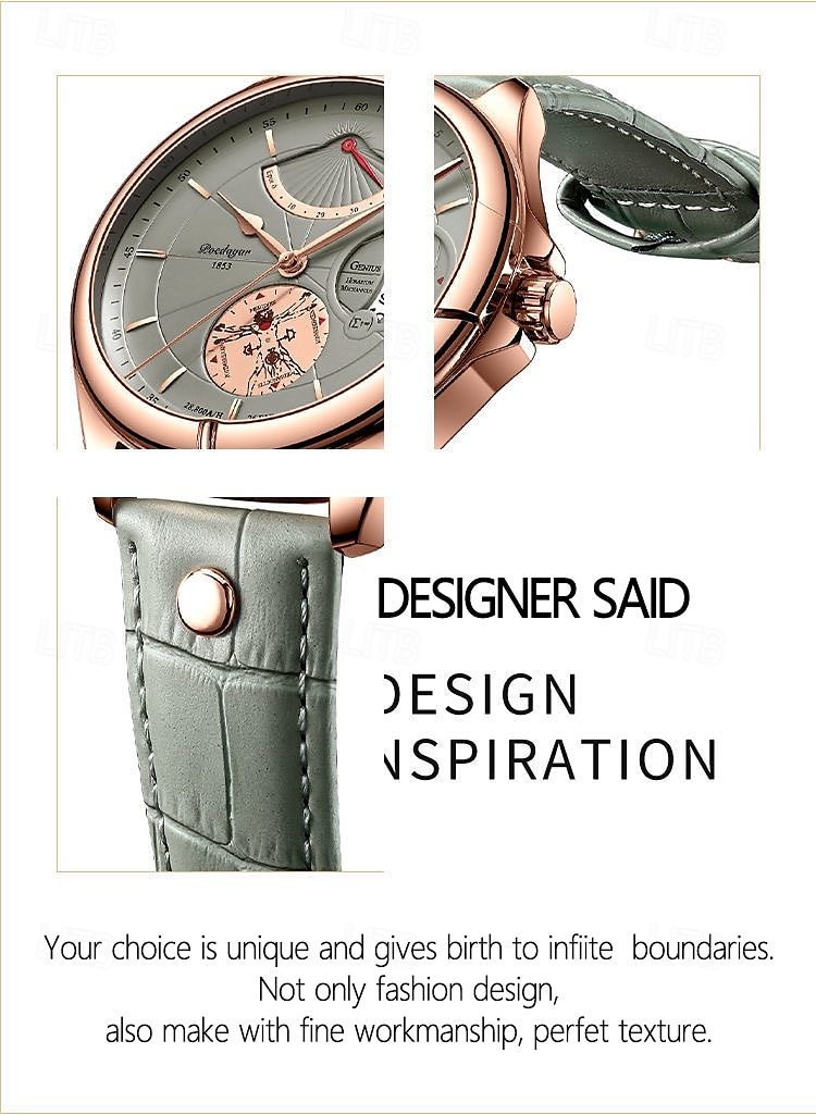 Men Watch Fashion Top Luxury Sport Men's Wristwatch Waterproof Luminous Leather Date Quartz Watches 2026 - $28.99 –P1