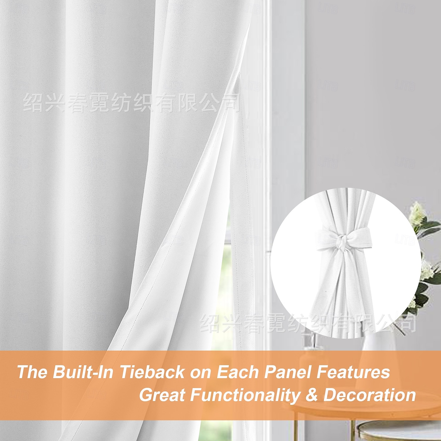 Écran de fenêtre en coton lin de style moderne minimaliste à un panneau pour le salon la chambre la salle à manger le bureau rideau semi-transparent de 2025 ? $31.99 –P8