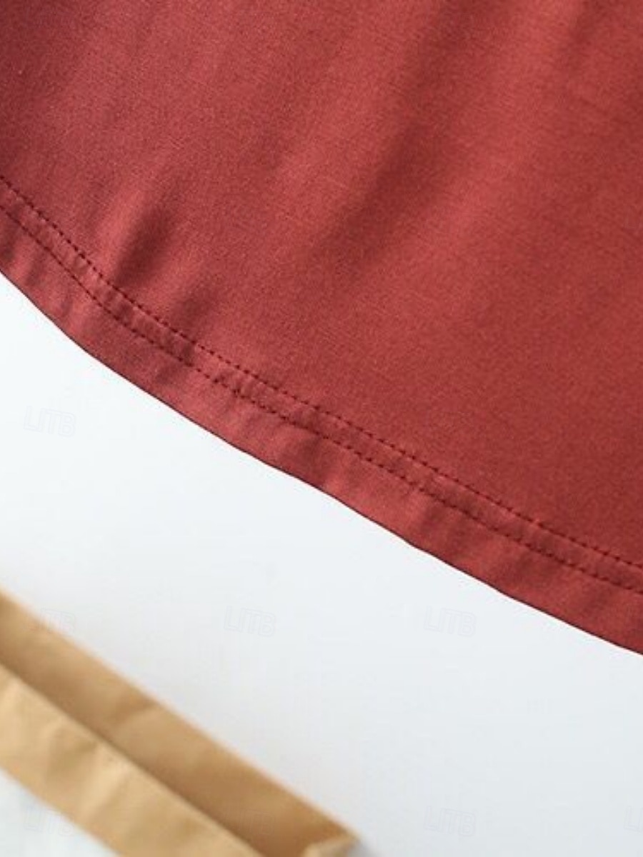Dame Bluse Helfarge Stilfull Fritid Kortermet V-hals Vanlige topper Daglig Svart Hvit Rosa Rød Marineblå Sommer Vår 2025 - $15.99 –P18