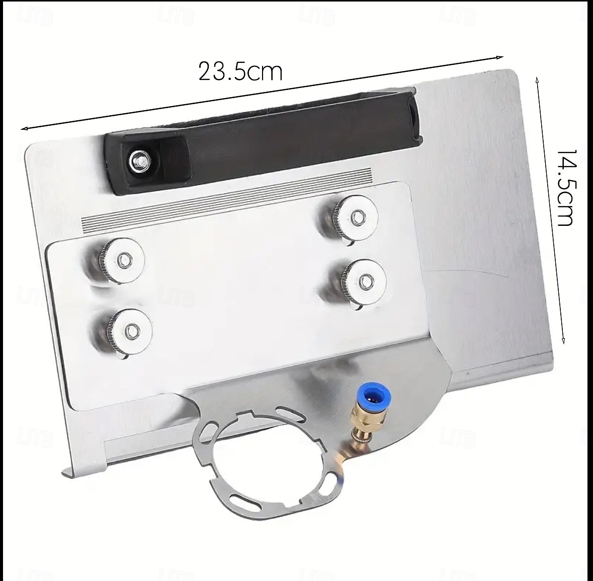 Suporte para rebarbadora angular para corte de azulejos com chanfro de 45, suporte para rebarbadora angular com chave de fenda, ferramenta de chanfradura de azulejos de aço inoxidável para rebarbadora de 2025 por $12.99 –P2