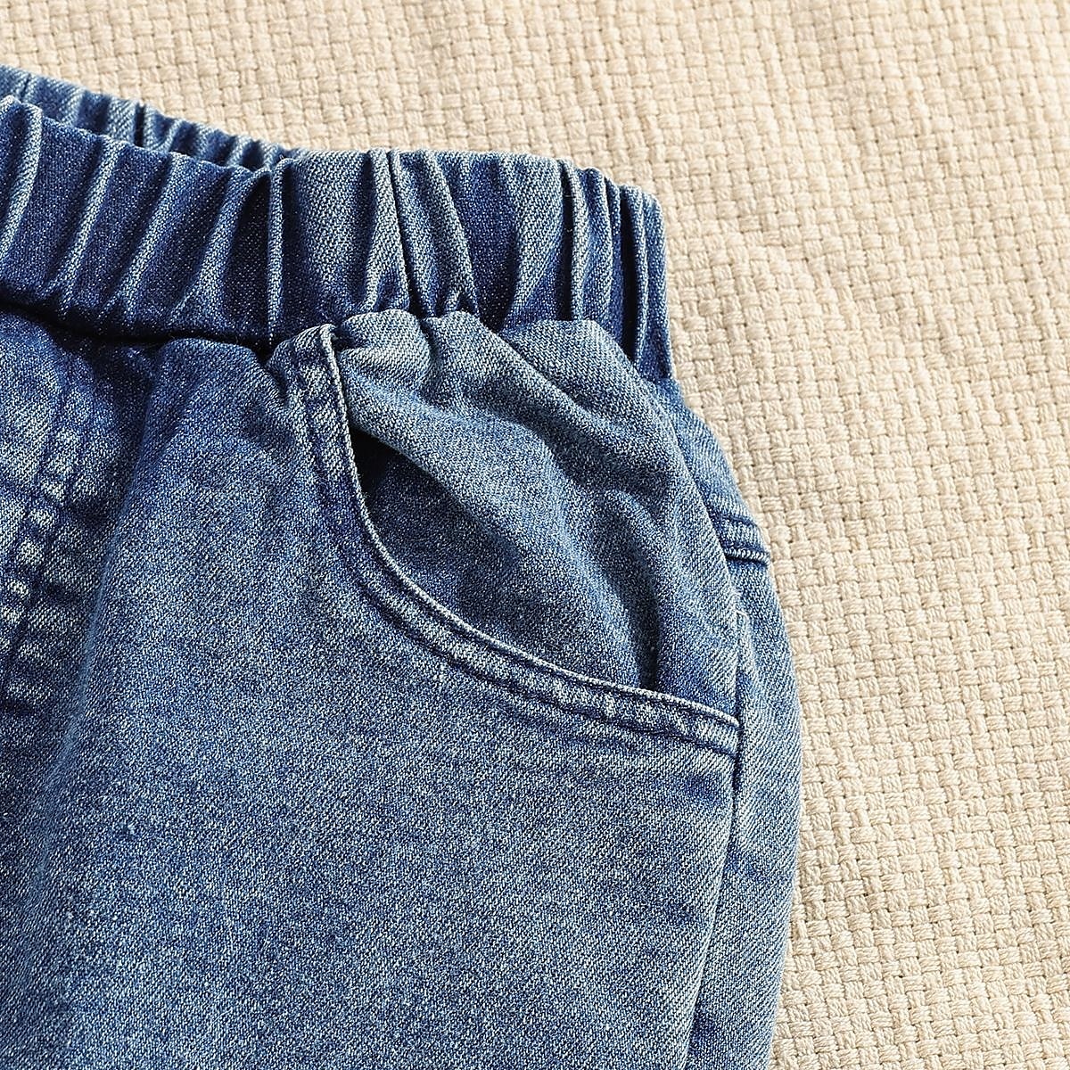 Ragazze 3D Lettera T-shirt e pantaloni Manica Corta Estate Casual Bambino (1-4 anni) Dai 4 anni in su Girocollo All'aperto Vestibilità comoda del 2026 a $28.99 –P5