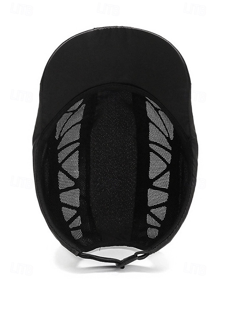 Atmungsaktive Baskenmütze für Herren mit Mesh-Einsatz, verstellbar für Outdoor-Aktivitäten und Laufen 2025 - $14.99 –P5
