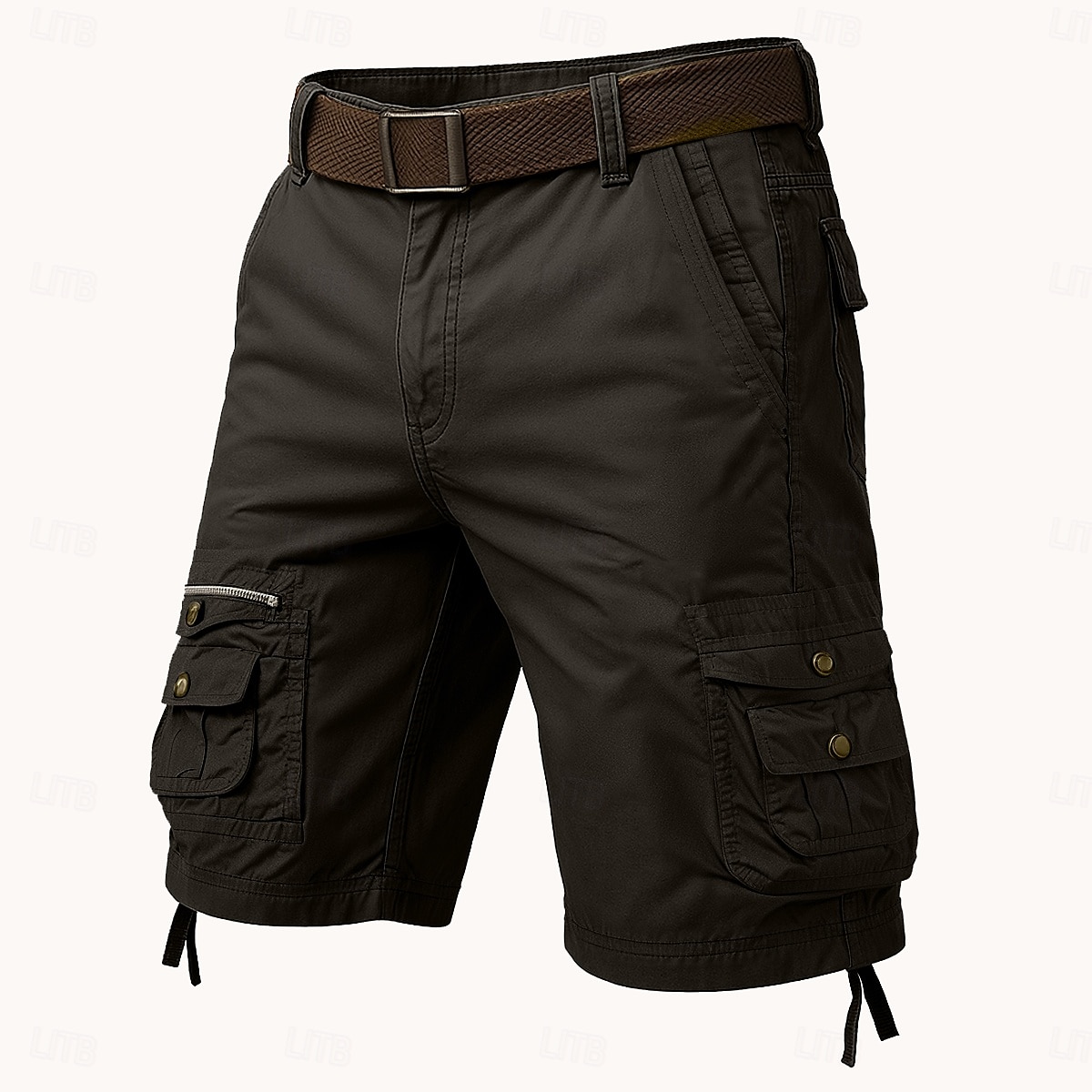 Per uomo Bermuda Pantaloncini cargo Shorts Shorts da Spiaggia Shorts da Lavoro Coulisse alla gamba Multi-tasche 6 tasche Semplice Lunghezza al ginocchio Casuale Quotidiano All'aperto Vacanza del 2026 a $35.99 –P9