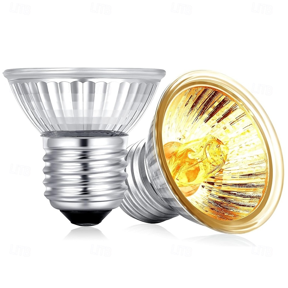 e27 50w uva uvb reptielenlampen schildpad warmtelamp voor reptielen en amfibieën warmte reptielenlamp voor schildpad baardagaam hagedis 4 stuks 2025 - $9.99 –P2