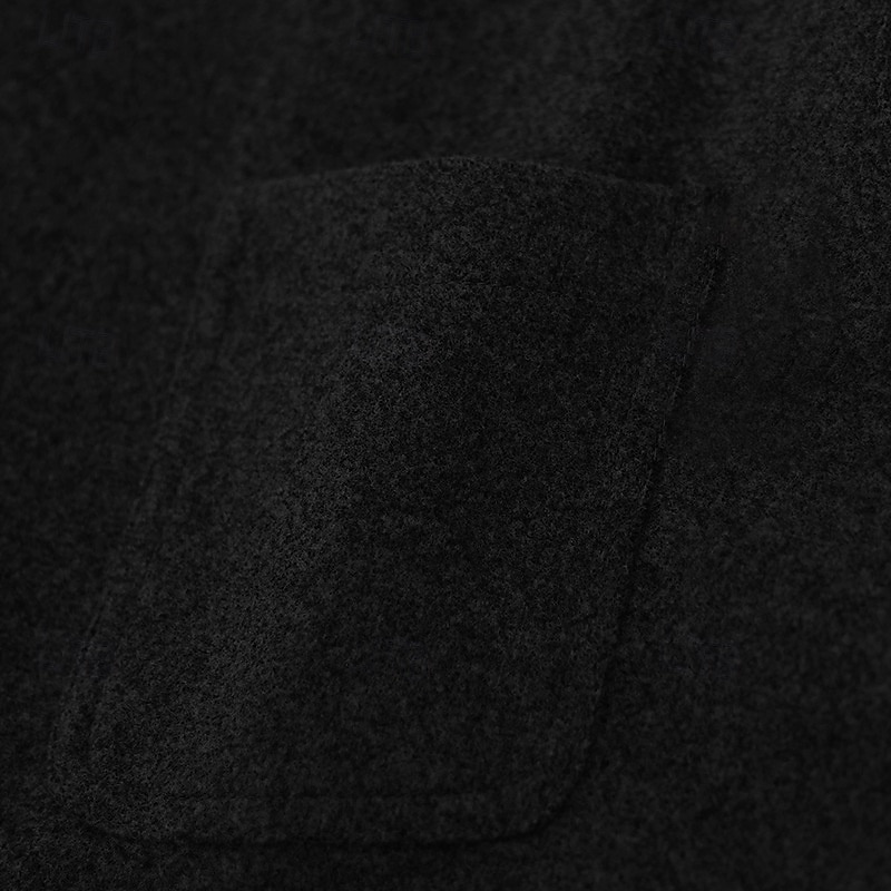Pánské Kamizelka Vesta Venkovní Obchod Denní Módní Na běžné nošení Jaro Podzim Knoflíky Kapsy Polyester Pohodlné Bez vzoru Jednořadové sako s jedním knoflíkem Do V Běžný Černá Světle šedá Vesta 2025 - $26.99 –P11