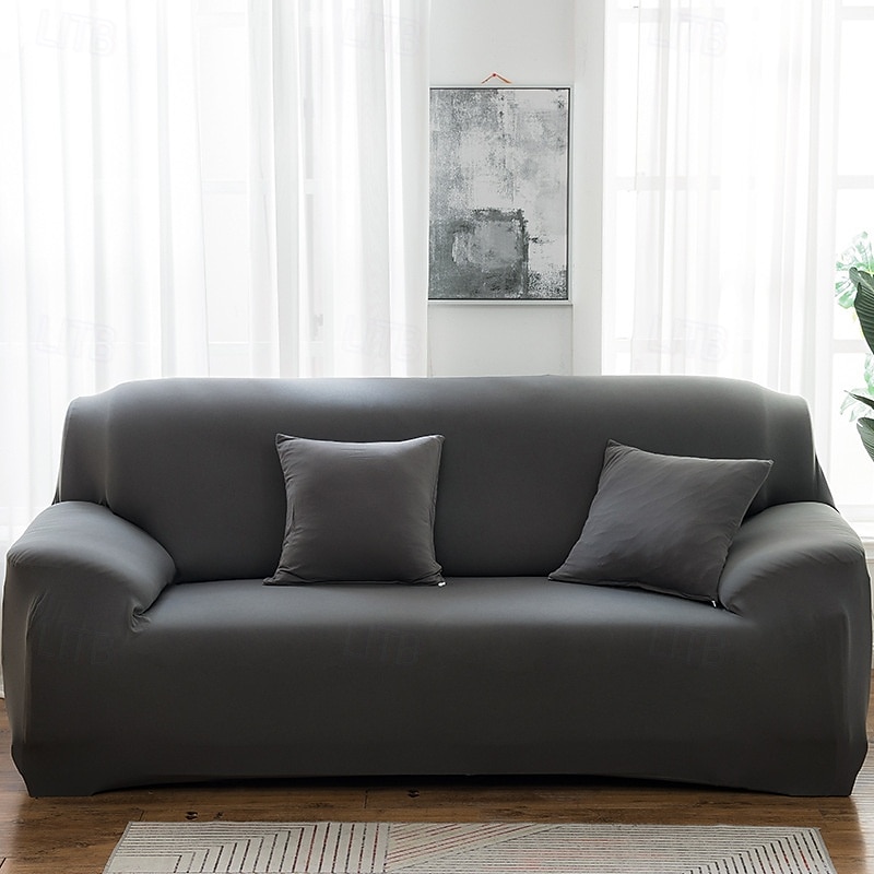 sofföverdrag för vardagsrum, 4-sits stretchmöbelskydd dammtät loveseat-överdrag allt-inklusive överdrag möbelskydd stolsöverdrag för vardagsrum 2025 - $15.49 –P13