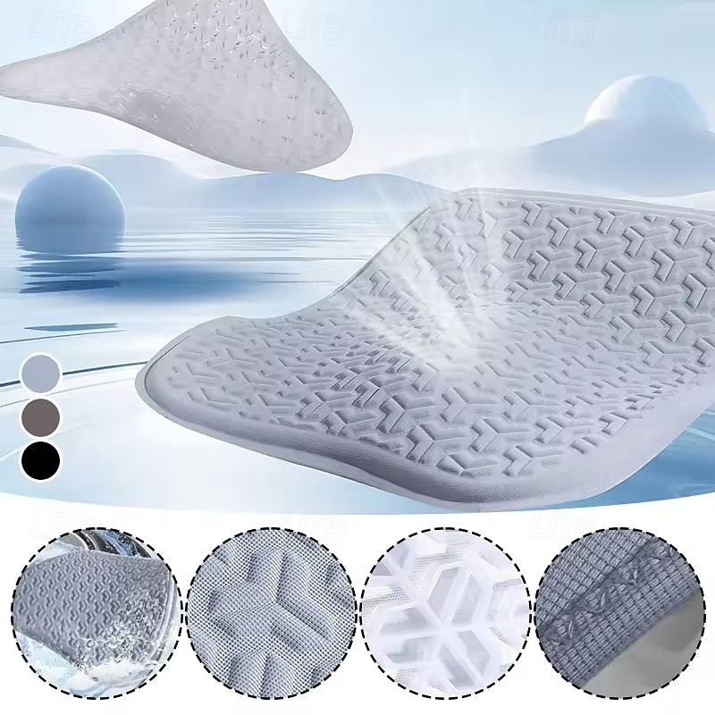 Sommer bilsetetrekk pustende kjølende setepute ventilasjon gelpute universell bilstolbeskytter matte interiørtilbehør 2025 - $24.99 –P6