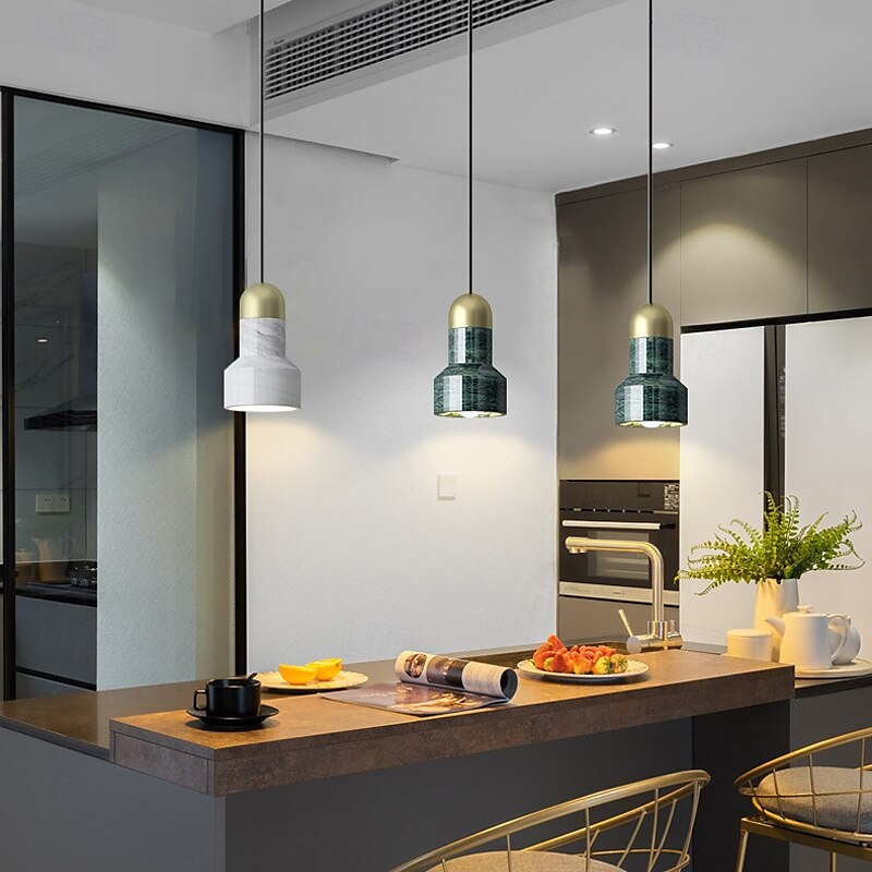 Lampadario semplice nordico a led, lampadario da caffè, negozio di tè al latte, bar, hotel, lampadario singolo, corridoio, personalizzato, corridoio, scale, balcone, lampade a sospensione di lusso. del 2025 a $168.99 –P4