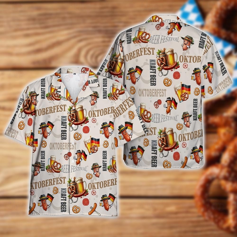 camisas havaianas Camisa Aloha Bávaro Munique Alemão Alpino Arte Gráfica para Homens Adulto Impressão 3D  para Carnaval Cerveja Oktoberfest Praia Férias Festa de 2026 por $23.99 –P5