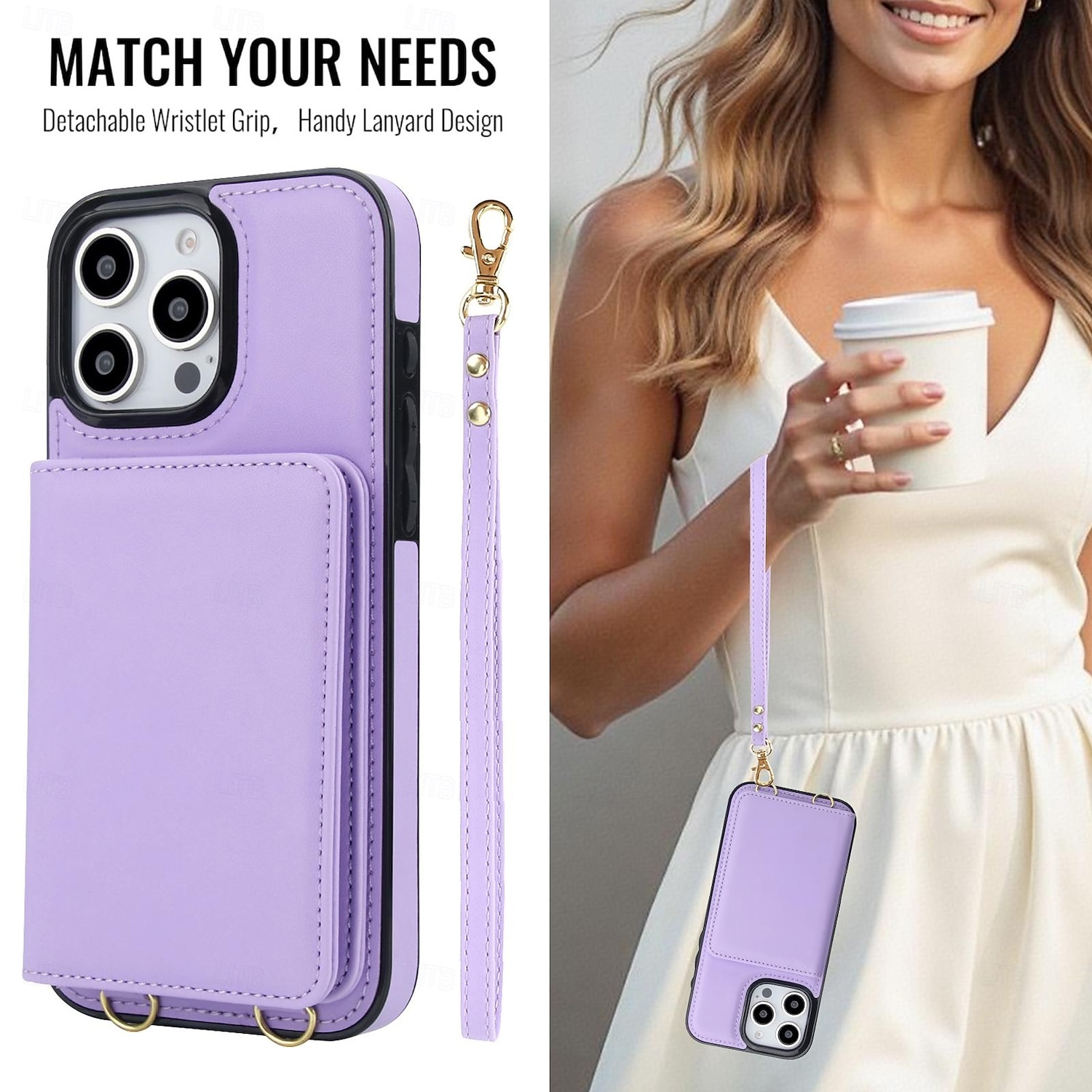 Phone Case For iPhone 16 Pro Max Plus iPhone 16 iPhone 16 Plus iPhone 15 Pro Max Plus iPhone 15 iPhone 15 14 Pro Max Plus iPhone 13 Pro Max iPhone 13 12 Pro Max Back Cover with Lanyard Kickstand 2025 - $19.99 –P2