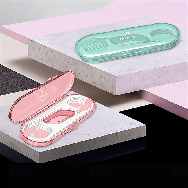 10 Pieces Travel Dental Floss Case-Micro Floss ToothPicks-Portable Flosser Picks Cases Contains Floss Stick 100 Count Sealed Storage for Teeth Cleaning 2025 - $15.49 –P4