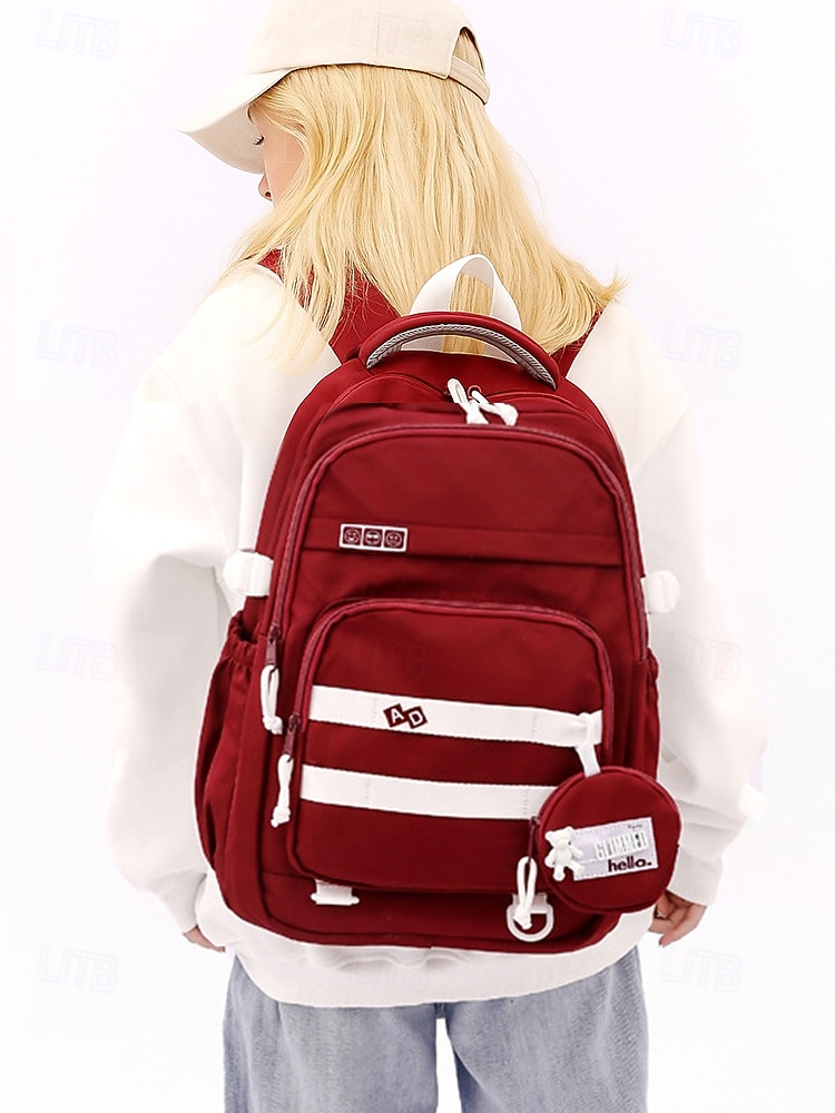 Unisex waterproof school bag, Large capacity multi-compartment school bag, Cute design, Lightweight student school bag, Suitable for middle school and daily use 2026 - $34.99 –P1