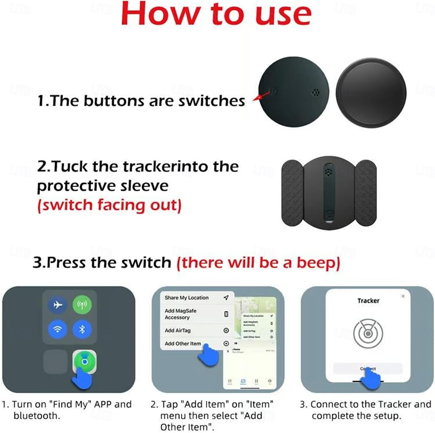 Mini GPS Tracker, Rastreador GPS para Carros Sin Suscripcion, Mini GPS Tracker for Vehicles, Undetectable GPS Tracke for Car,for iPhone/Android , Airtag Pet, Dog, Bag, Kids 2025 - $63.99 –P9
