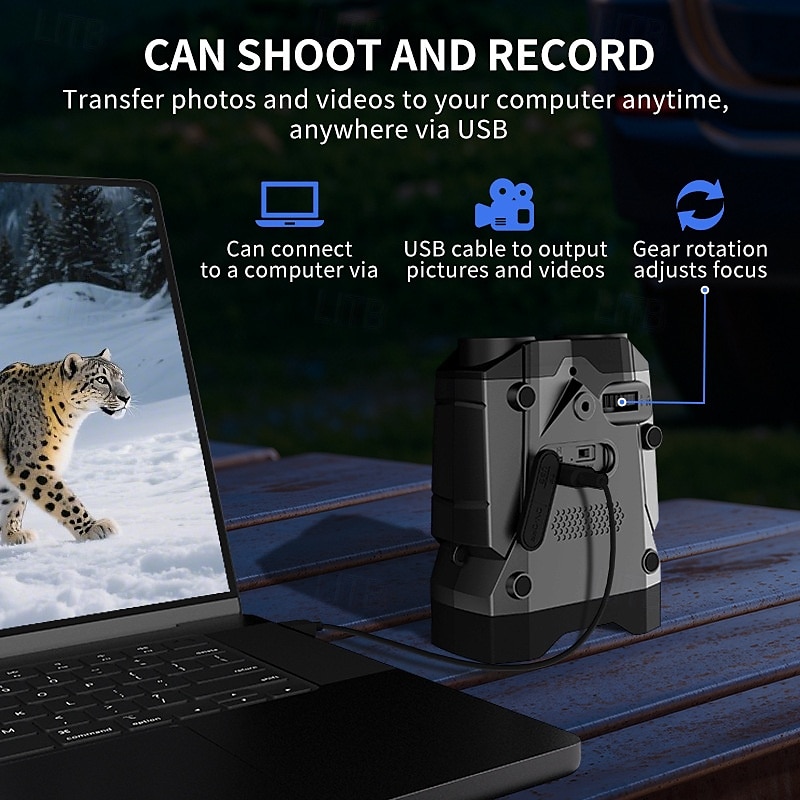 buiten 4k 16x zoom burst infrarood hd foto video vogelkijker verrekijker grensoverschrijdende verrekijker nachtzicht 2026 - $104.99 –P3