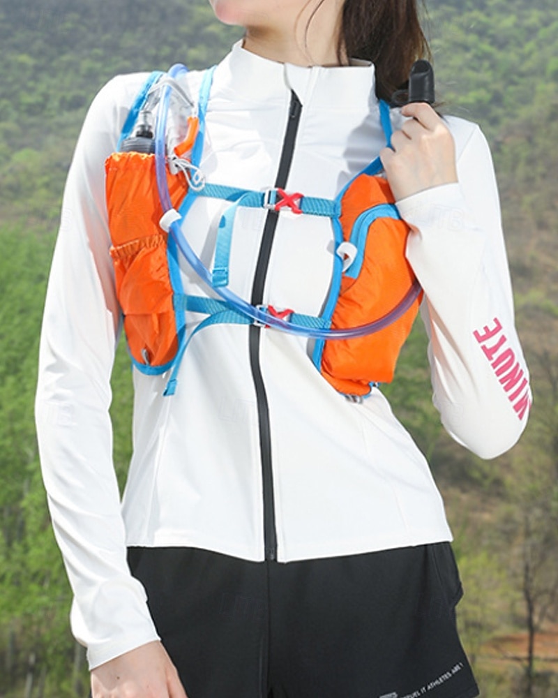Running Vest Water Pack Hydration Vest Sun Sleeves Reflective Waterproof Quick Dry Polyester for Marathon Hiking Jogging 2026 - $20.99 –P7