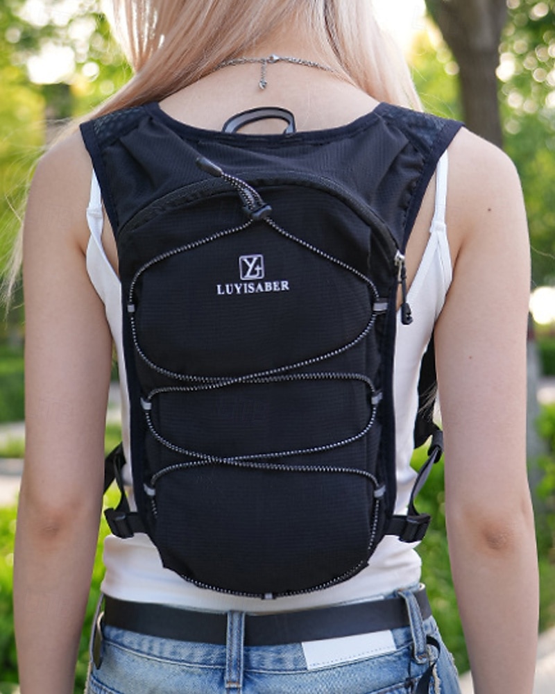Laufweste Wasserpaket Trinkweste Armwärmer Reflektierend Wasserdicht Schnelltrocknend Polyester für Marathon Wandern Joggen 2025 - $16.79 –P14