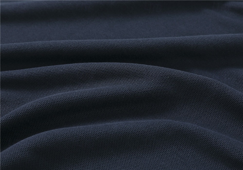 Per uomo Polo Maglia da golf Casuale Sportivo Classico Manica Corta Essenziale Tinta unica Semplice Bottoni Davanti Estate Primavera Tutte le stagioni Vestibilità regolare Vinaccia Bianco Nero Blu del 2025 a GBP £10 –P13