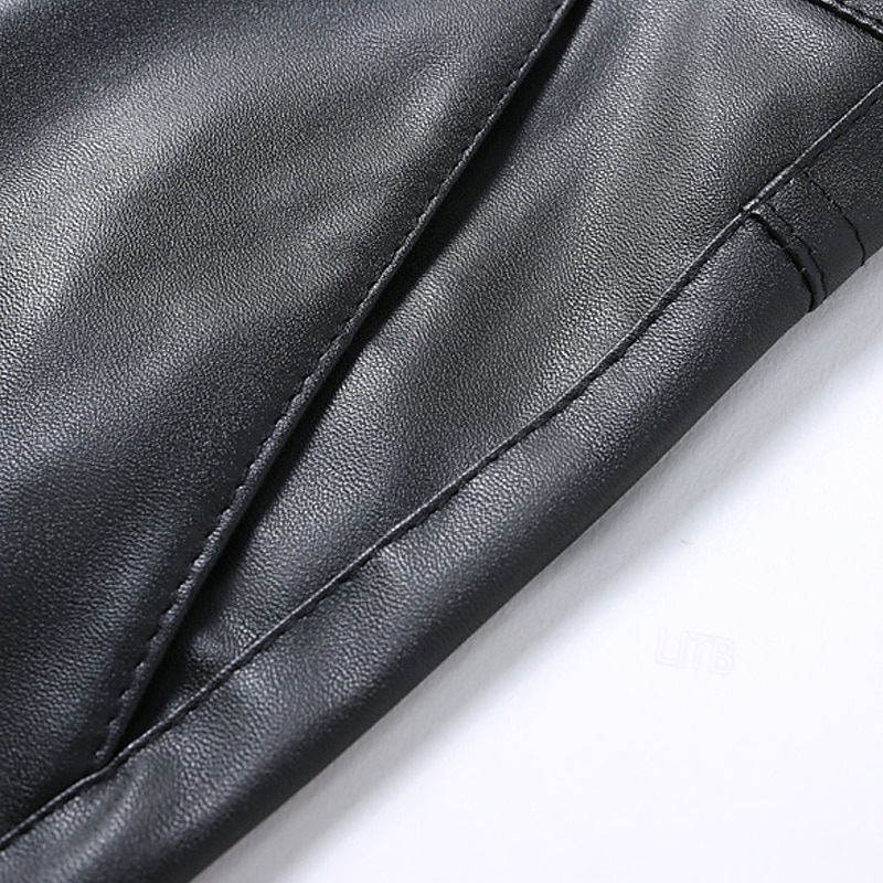 Męskie Szorty Letnie szorty Szorty na co dzień Szorty ze sztucznej skóry Zamek Kieszeń Równina Komfort Oddychający Krótki Na zewnątrz Urlop Moda Codzienny Czarny 2026 - $32.99 –P5