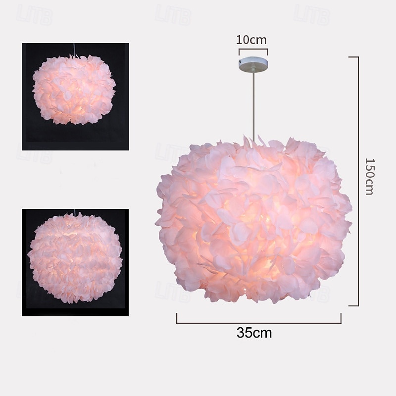 závěsné světlo s okvětními lístky moderní lustr restaurace dekorace stropní závěsná lampa svítidla pro hotelovou halu čajovnu obývací pokoj dětský pokoj dekorativní lampa 2026 - $102.99 –P5