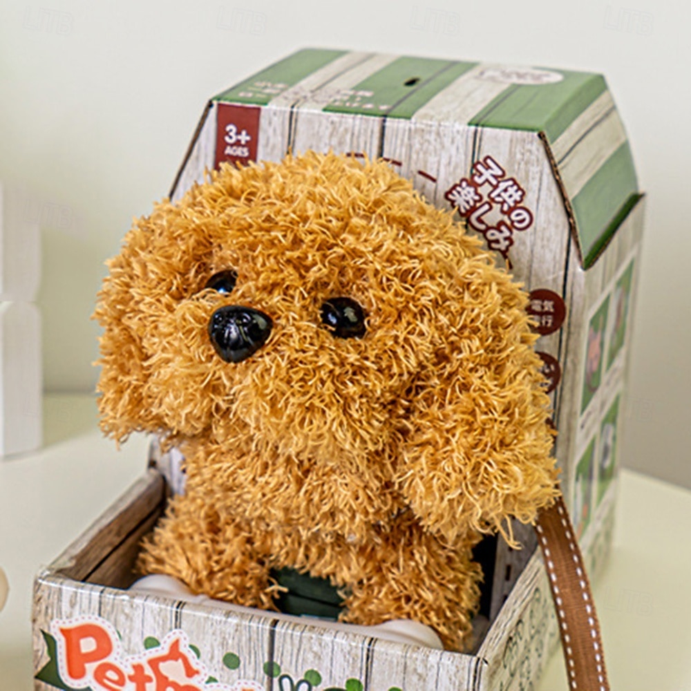 Cane robot, il mio cucciolo robot realistico, giocattolo interattivo per cuccioli che cammina, abbaia, coda di peluche, cane da compagnia per bambini &Giocattolo robotico realistico per adulti che si del 2025 a $23.99 –P19