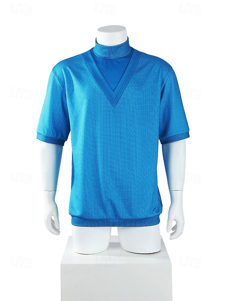 Steve T-shirt Movie Cosplay Costume Carnival Costume Dress Up for Men's Adults' Halloween Carnival Party Performance 2026 - $58.99 –P1