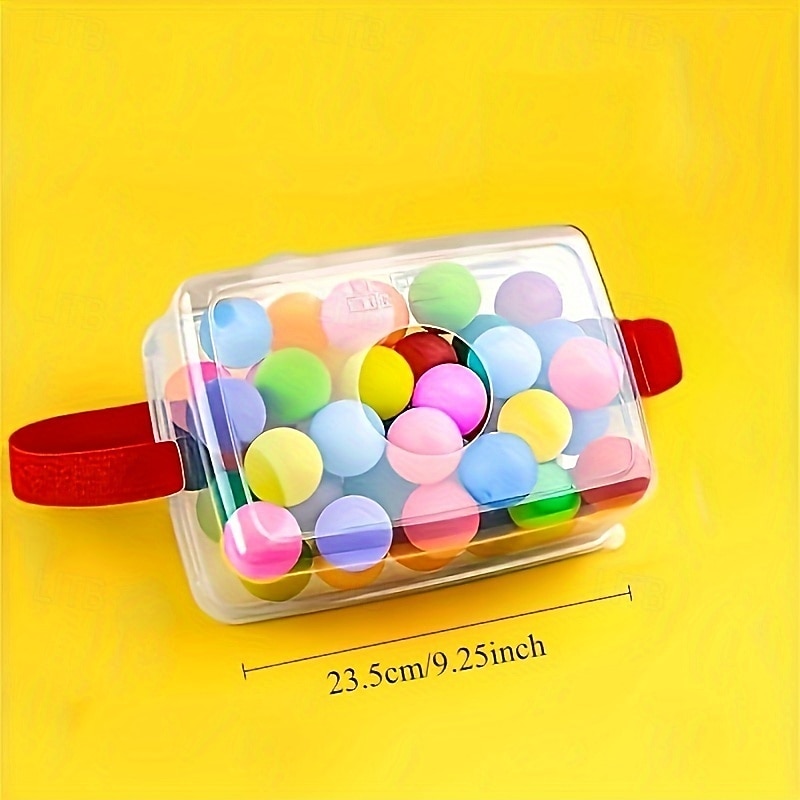 1 conjunto de jogos de festa vibrantes com 30 bolas de agitação coloridas - ideal para diversão em ambientes internos/externos em natal, aniversários e casamentos &despedidas de solteiro - não requer de 2025 por $23.99 –P3