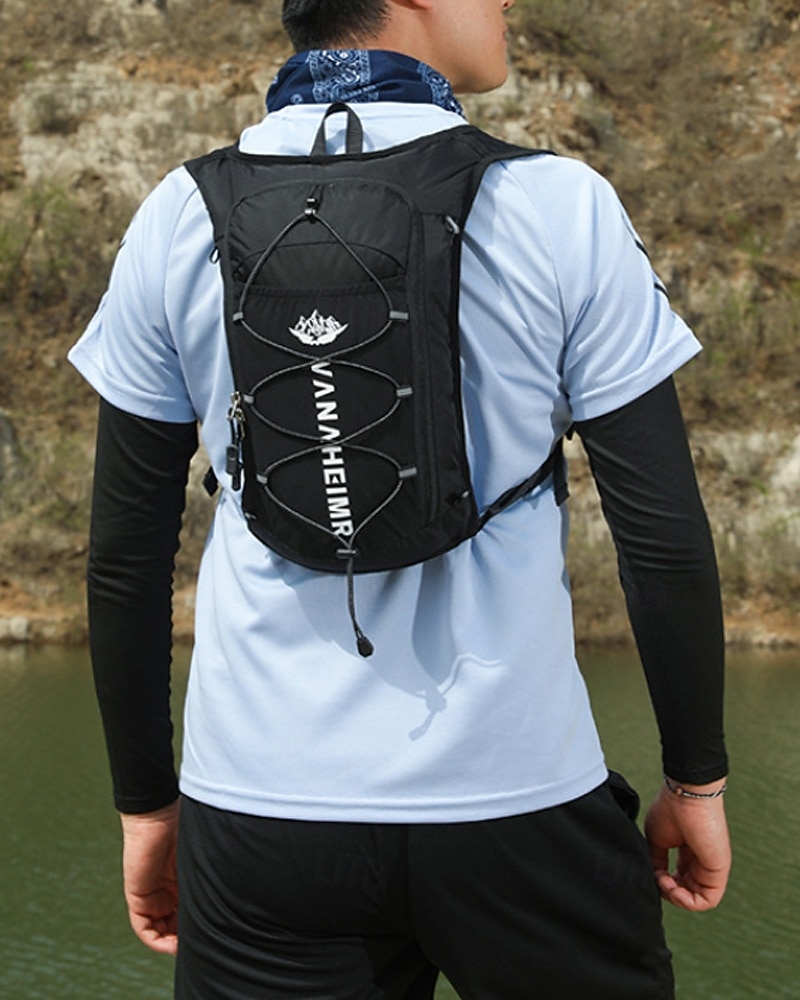 Running Vest Water Pack Hydration Vest Sun Sleeves Reflective Waterproof Quick Dry Polyester for Marathon Hiking Jogging 2026 - $20.99 –P18