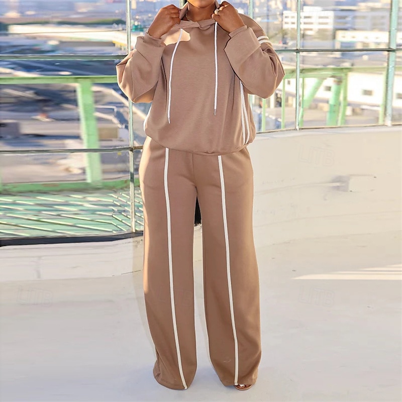 בגדי ריקוד נשים אימונית activewear הגדר בגדי ספורט ומנוחה סתיו שרוול ארוך שמור על חום הגוף עמיד רך חדר כושר להתאמן ספורטיבי בגדי ספורט לבוש אקטיבי אבטיח אדום שחור חאקי 2025 - $22.39 –P4