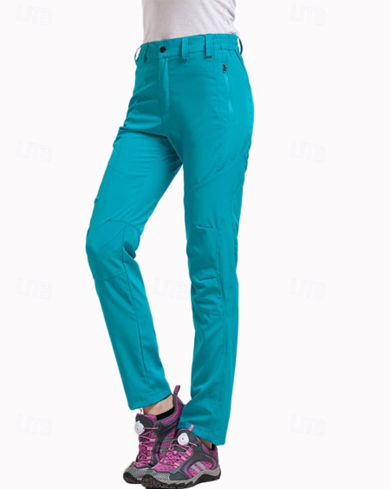Per donna Pantaloni Cargo Pantaloni Eleganti Casual Lunghezza intera Naturale Semplice Tasca Elastico in vita Tasca con cerniera Comodo All'aperto Confortevole All'aperto Ferie azzurro cielo Fuschia del 2025 a $24.99 –P3