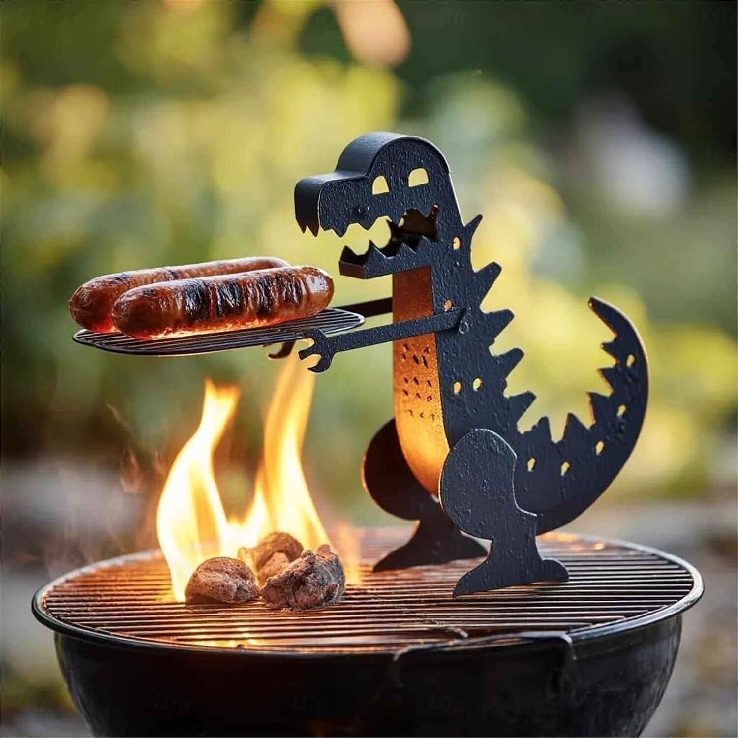 Funny Monster Grill, Monster Hotdog Roaster, Stainless Steel BBQ Skewer Set,Outdoor Cooking Camping Multifunctional Tool Parties 2025 - $10.99 –P9