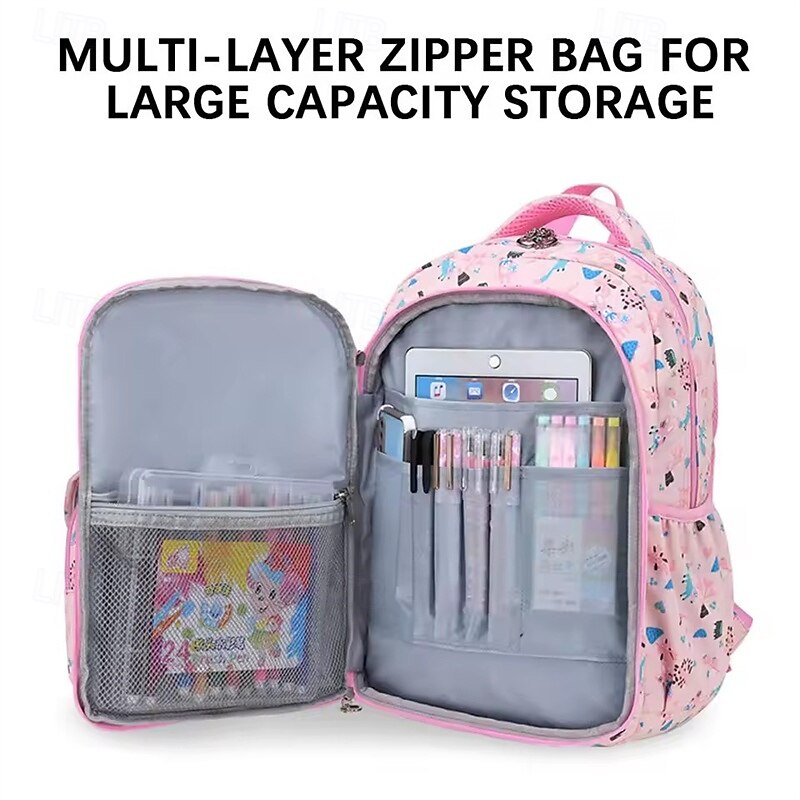 Grade 1-6 Wear-resistant Ultra-light Backpack Expansion Load-reducing Breathable Backpacks for Primary School Children 2025 - $27.99 –P6