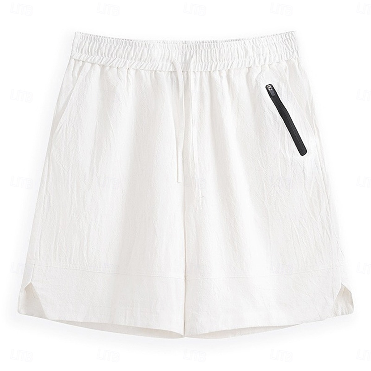 Per uomo Shorts Shorts di Lino Pantaloncini Estivi Shorts da Spiaggia Coulisse Tasca Elastico in vita Semplice Comodità Traspirante Lunghezza al ginocchio Casuale Quotidiano Ferie Vacanza Moda Bianco del 2026 a $24.99 –P6