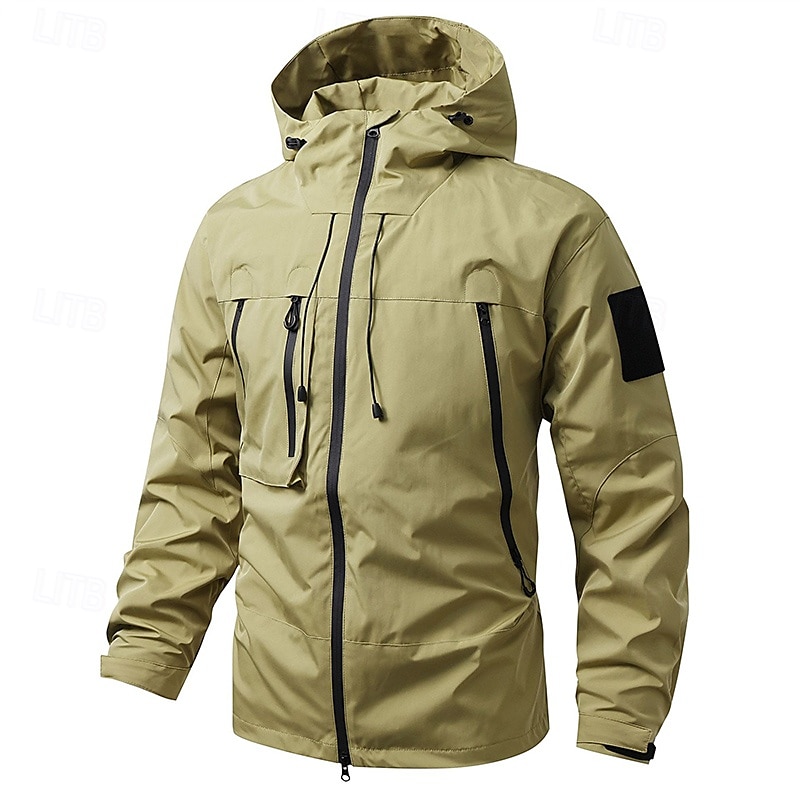 Per uomo Giacca a Vento Giacca da escursionismo Impermeabile Esterno Impermeabile Antivento Abbigliamento da trekking Abbigliamento da trekking Primavera Autunno Top Campeggio / Escursionismo del 2025 a $23.19 –P2