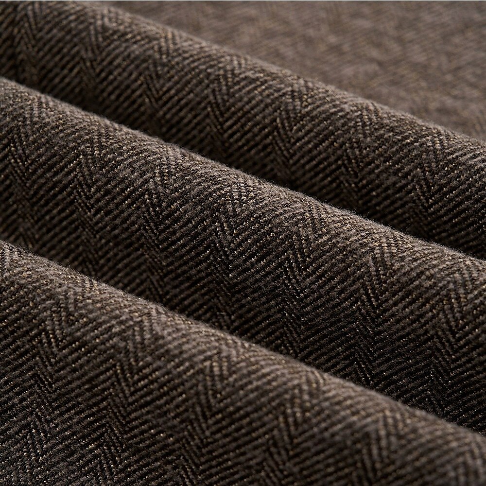 heren wollen tweed pakken bruiloft zakelijk visgraat pakken bruin grijs retro formeel op maat 3-delig enkelrijs tweeknoops 2025 - $159.99 –P13