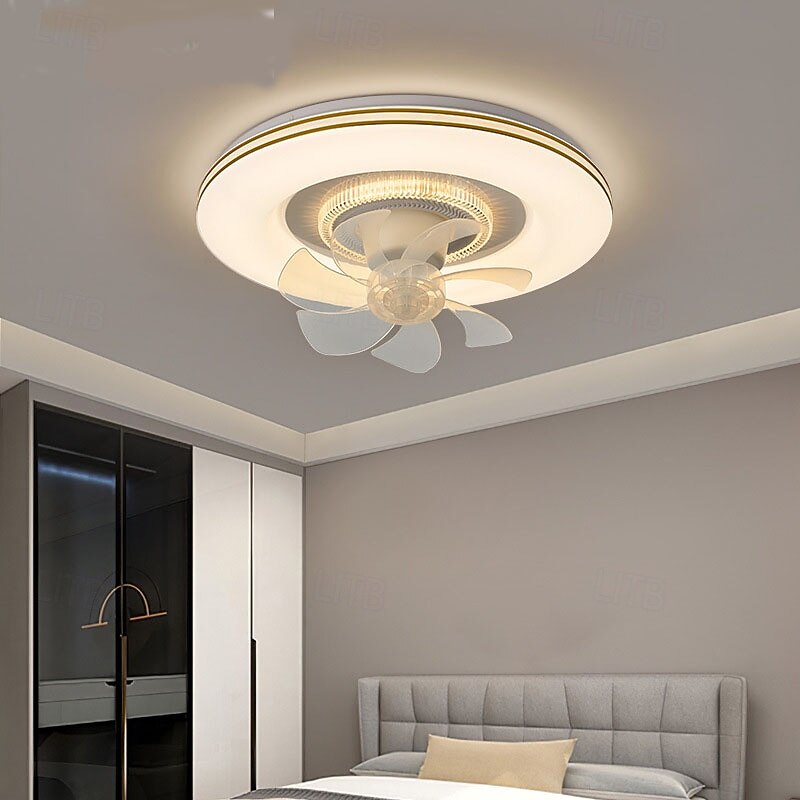 Nordic Ceiling Fan Light Tri Color Lights Ceiling Fan Lamp With Remote Control For Living Room 2025 - $241.79 –P6