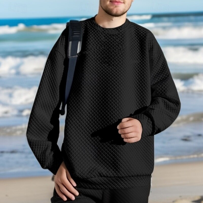 Per uomo Felpa con cappuccio e zip Felpa con zip Felpa con cappuccio in pile Nero Bianco Cachi Girocollo Semplice Oversize Casuale Quotidiano Ferie Streetwear Cool Casual Primavera & Autunno del 2025 a $28.99 –P2