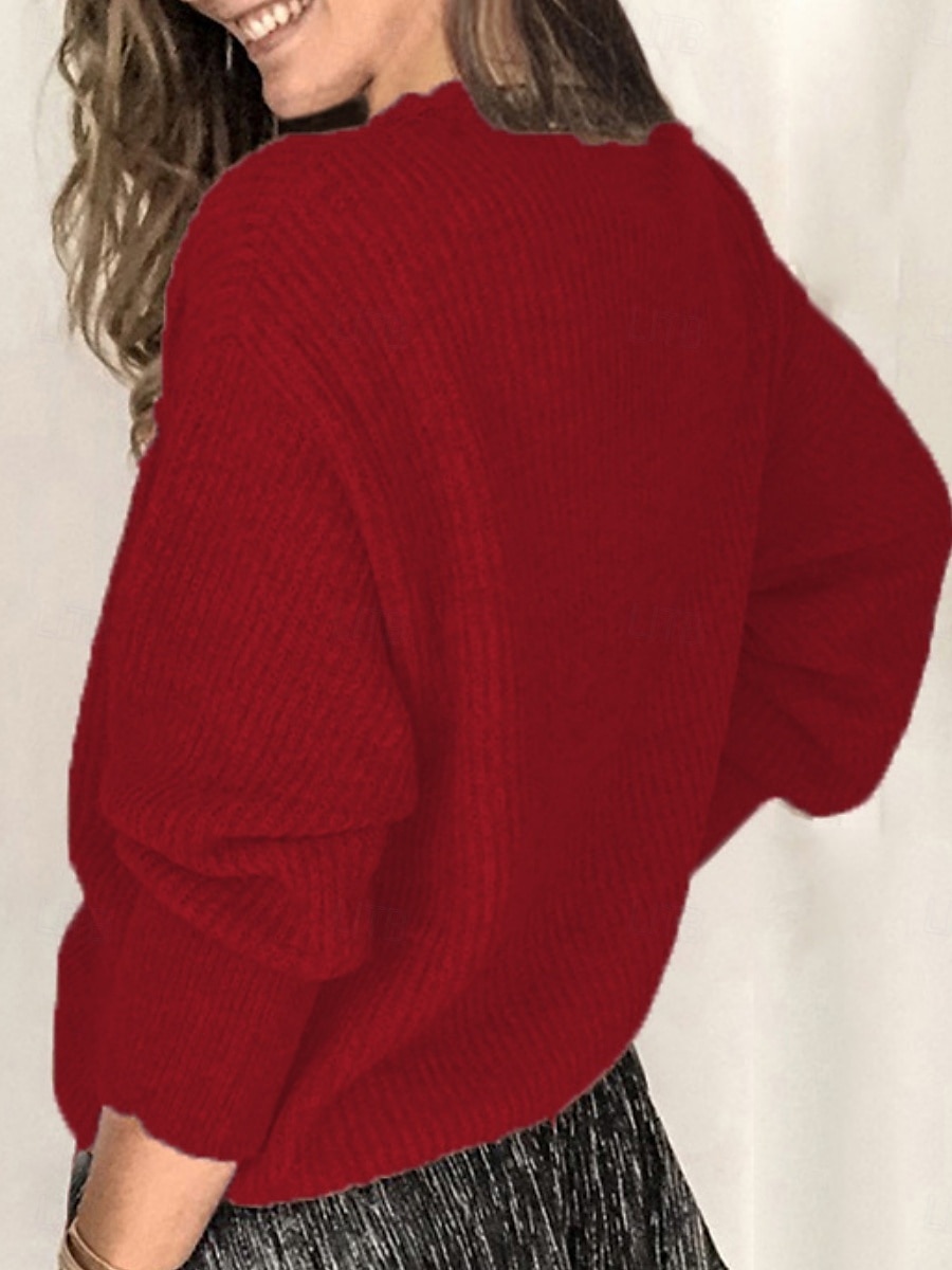 Femmes Haut d'épissage en dentelle Couleur Unie Élégant Occasionnel manche longue Col en V Hauts Réguliers Quotidien Dentelle Patchwork Noir Blanche Rose Claire Vin Gris Été Printemps de 2025 ? $14.99 –P10