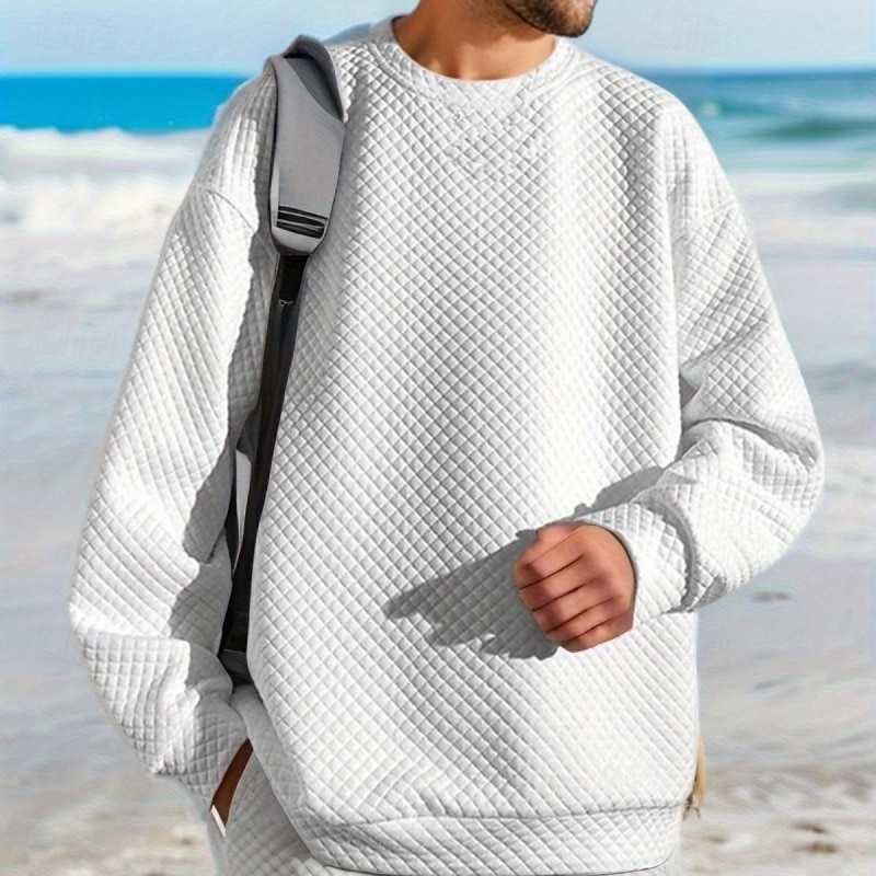Per uomo Felpa con cappuccio e zip Felpa con zip Felpa con cappuccio in pile Nero Bianco Cachi Girocollo Semplice Oversize Casuale Quotidiano Ferie Streetwear Cool Casual Primavera & Autunno del 2025 a $28.99 –P3