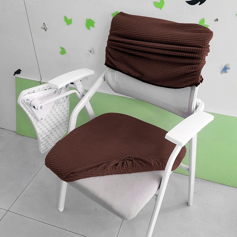Waterproof Dining chair Cover For Home Polar Fleece Fabric Chair Cover Stretch Slipcovers Seat Chair Covers 2025 - $15.49 –P4