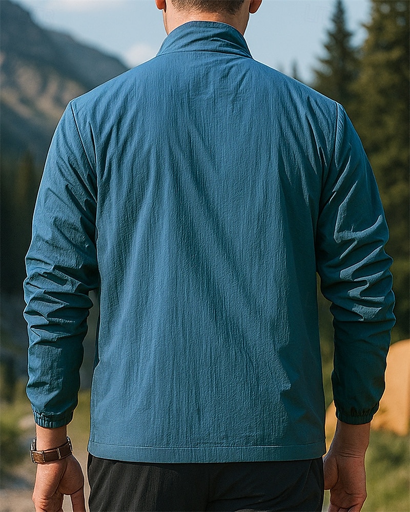 Homens Jaqueta Outdoor Jaqueta de Trilha Jaqueta esportiva Ao ar livre Prova-de-Água A Prova de Vento Secagem Rápida Leve Roupas de caminhada Roupas de caminhada Primavera Outono Jaqueta Tênis Golfe de 2026 por $18.49 –P2