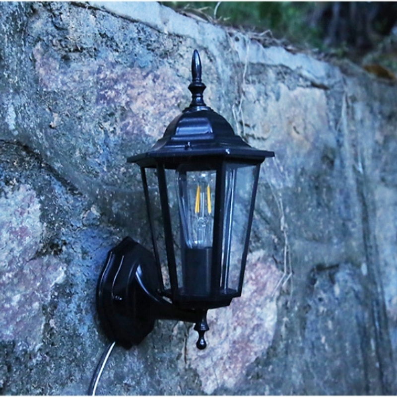 Outdoor Light Fixtures Wall Mount Aluminium Waterproof Exterior Wall Lantern, Anti-Rust Outside Black Wall Sconce Porch Lights for House Garage, Doorway 85-265V 2026 - $167.99 –P1