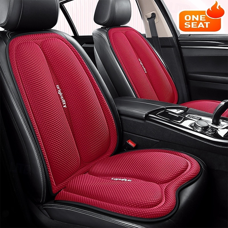 Cuscino universale per sedile auto quadrato, cuscino per schienale, cuscino per sedile auto per quattro stagioni, comodo, antistress, morbido e traspirante, cuscino universale per sedile auto, facile del 2025 a $35.99 –P2