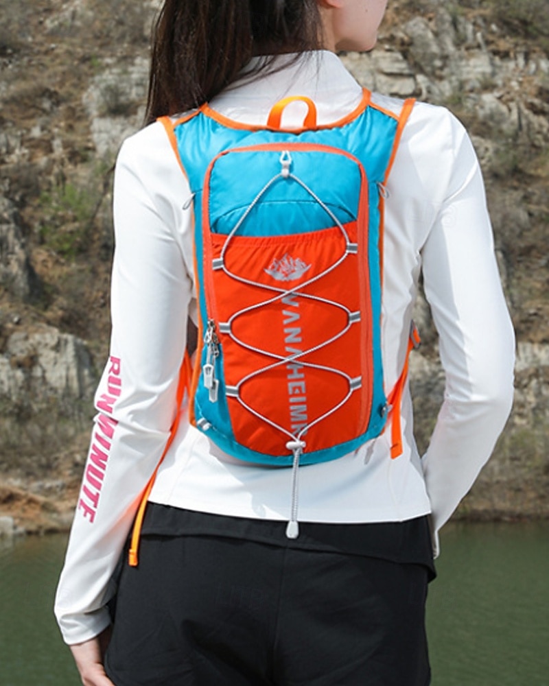 Running Vest Water Pack Hydration Vest Sun Sleeves Reflective Waterproof Quick Dry Polyester for Marathon Hiking Jogging 2026 - $20.99 –P2