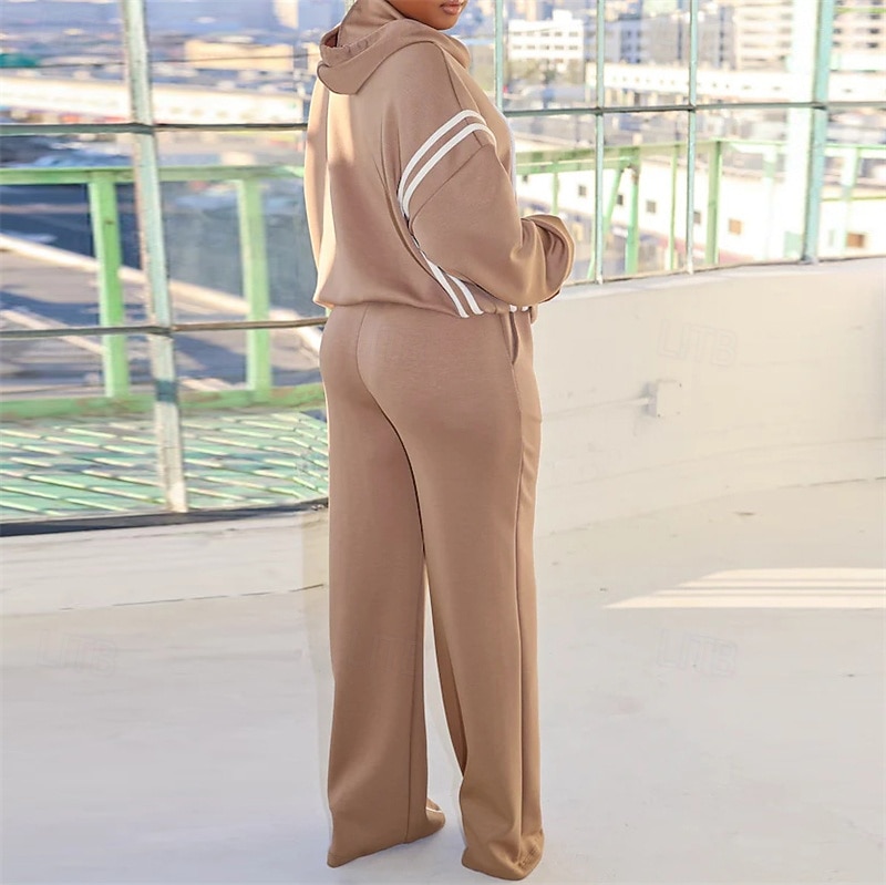 בגדי ריקוד נשים אימונית activewear הגדר בגדי ספורט ומנוחה סתיו שרוול ארוך שמור על חום הגוף עמיד רך חדר כושר להתאמן ספורטיבי בגדי ספורט לבוש אקטיבי אבטיח אדום שחור חאקי 2025 - $22.39 –P7