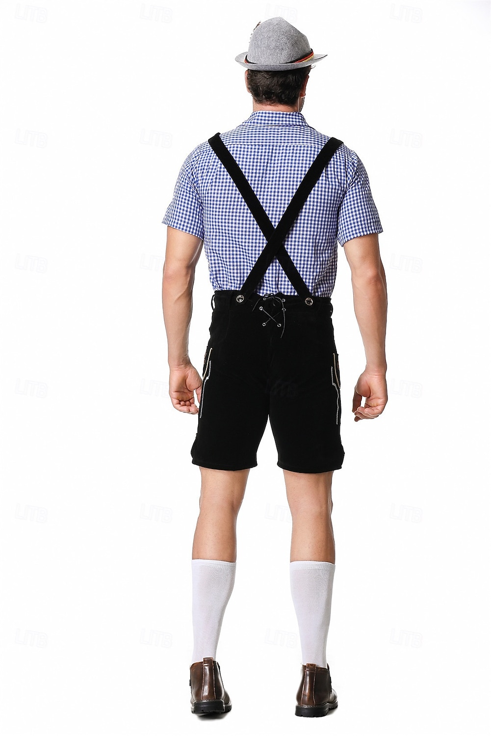 Oktoberfest Lederhosen Camisas Sombrero alpino bávaro Alemán alpino prados Hombre Fiesta Festival de Cerveza Paño de estilo tradicional 2026 - $61.99 –P28