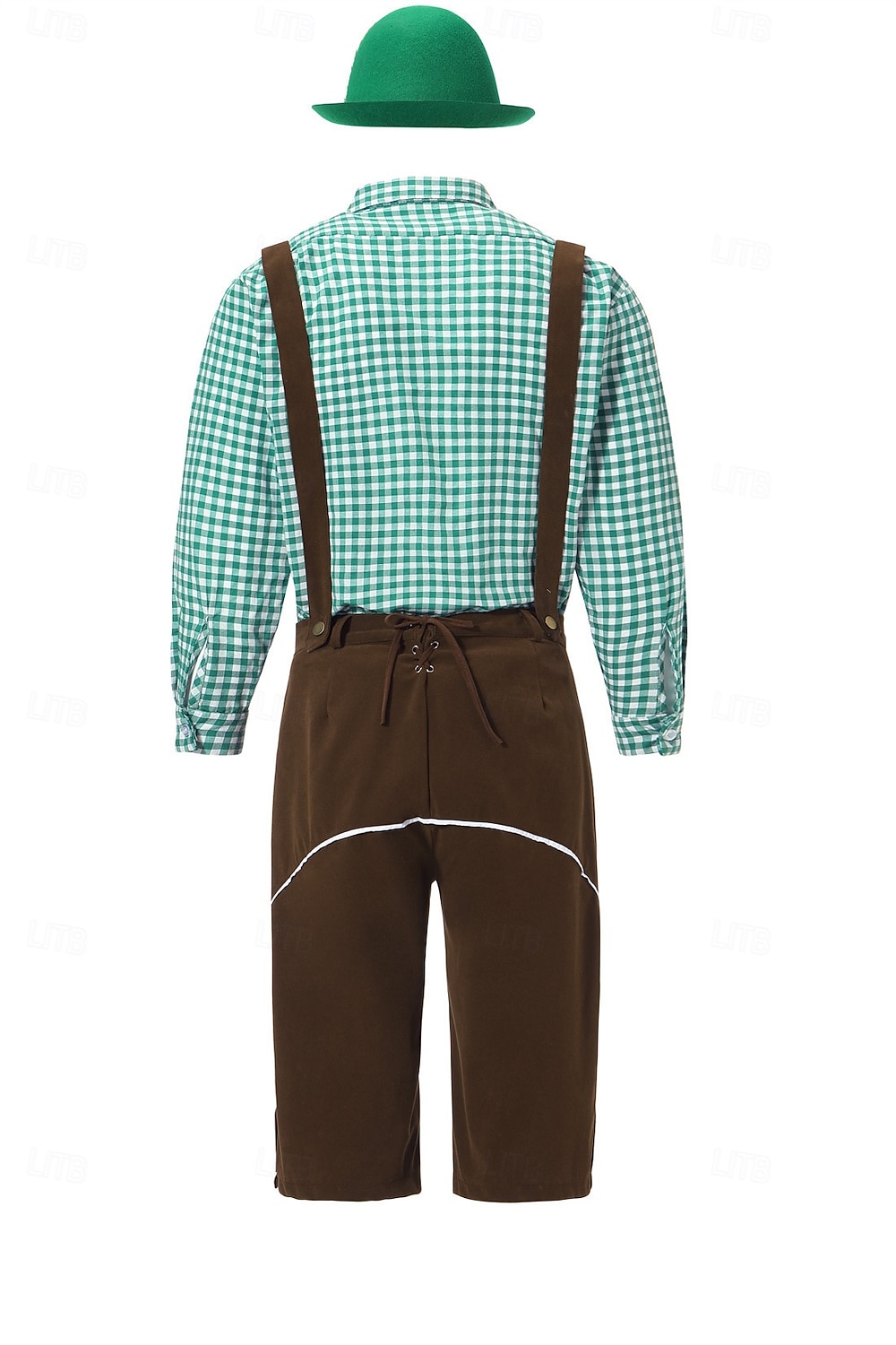 Oktoberfest Lederhosen Camisas Sombrero alpino bávaro Alemán alpino prados Hombre Fiesta Festival de Cerveza Paño de estilo tradicional 2026 - $61.99 –P15