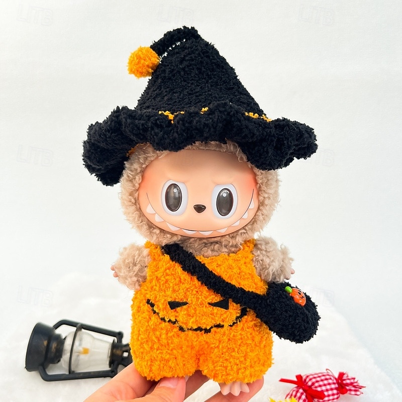 Clothes Set for 17cm Dolls ForLabubu Fashion Clothes Accessories Outfit Suitable for 6.69inch (17cm) Doll Soft Cotton Clothing Replacement No Doll ONLY Clothes 2025 - $36.99 –P7