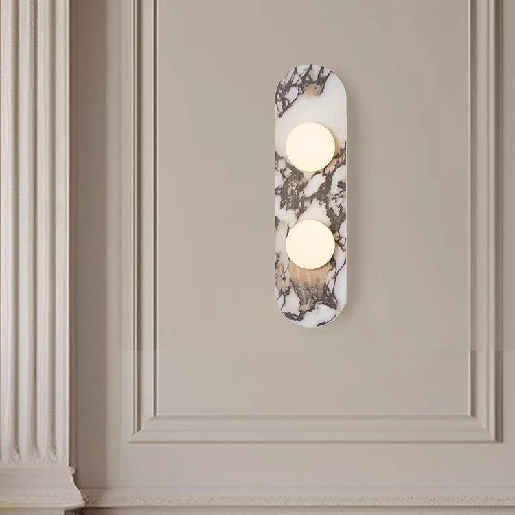 Innendørs vegglampe LED 5w Liner-design Marmor Stue Soverom Metall Vegglamper Vegglamper til Soverom Bad 2025 - $162.99 –P8