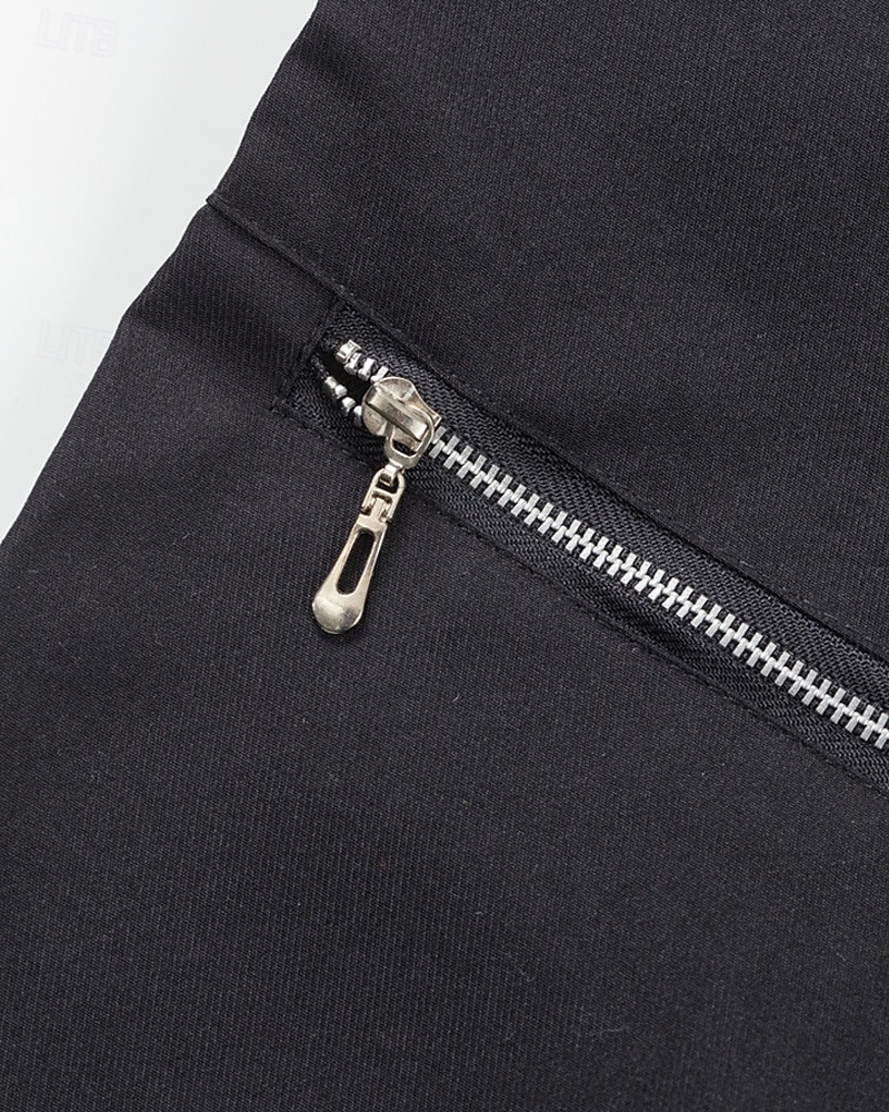 Men's Cargo Pants Trousers Drawstring Elastic Waist Multi Pocket Plain Wearable Outdoor Daily Camping & Hiking Fashion Classic Black Brown 2025 - $20.99 –P7